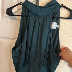 Hello Molly Teal Women's long dress